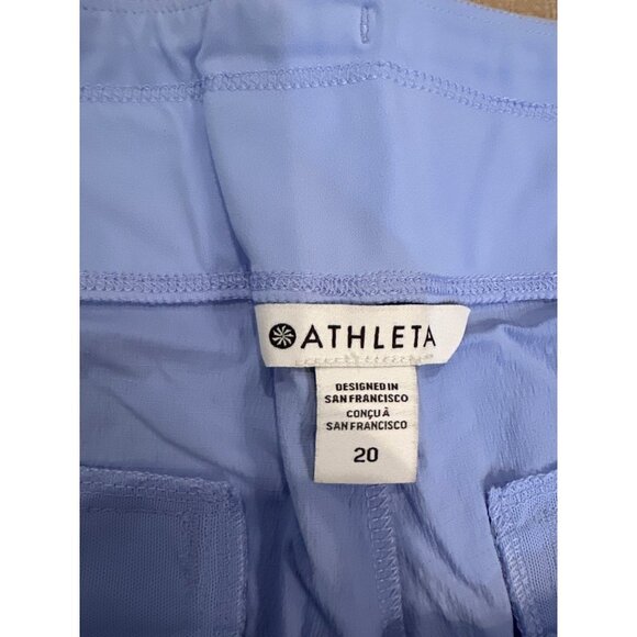 ATHLETA Trekkie North Short New size 20 Swallowtail Blue - Picture 6 of 8